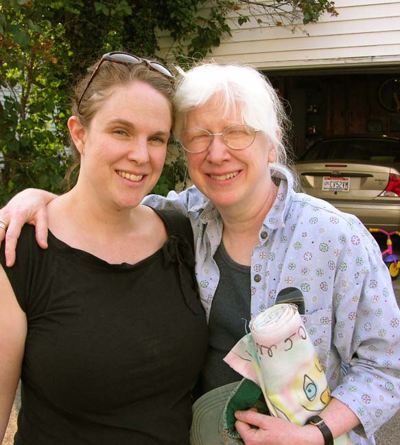 Gretchen and me.  ©Susan Shie 2007.